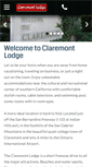 Mobile Screenshot of claremont-lodge.com